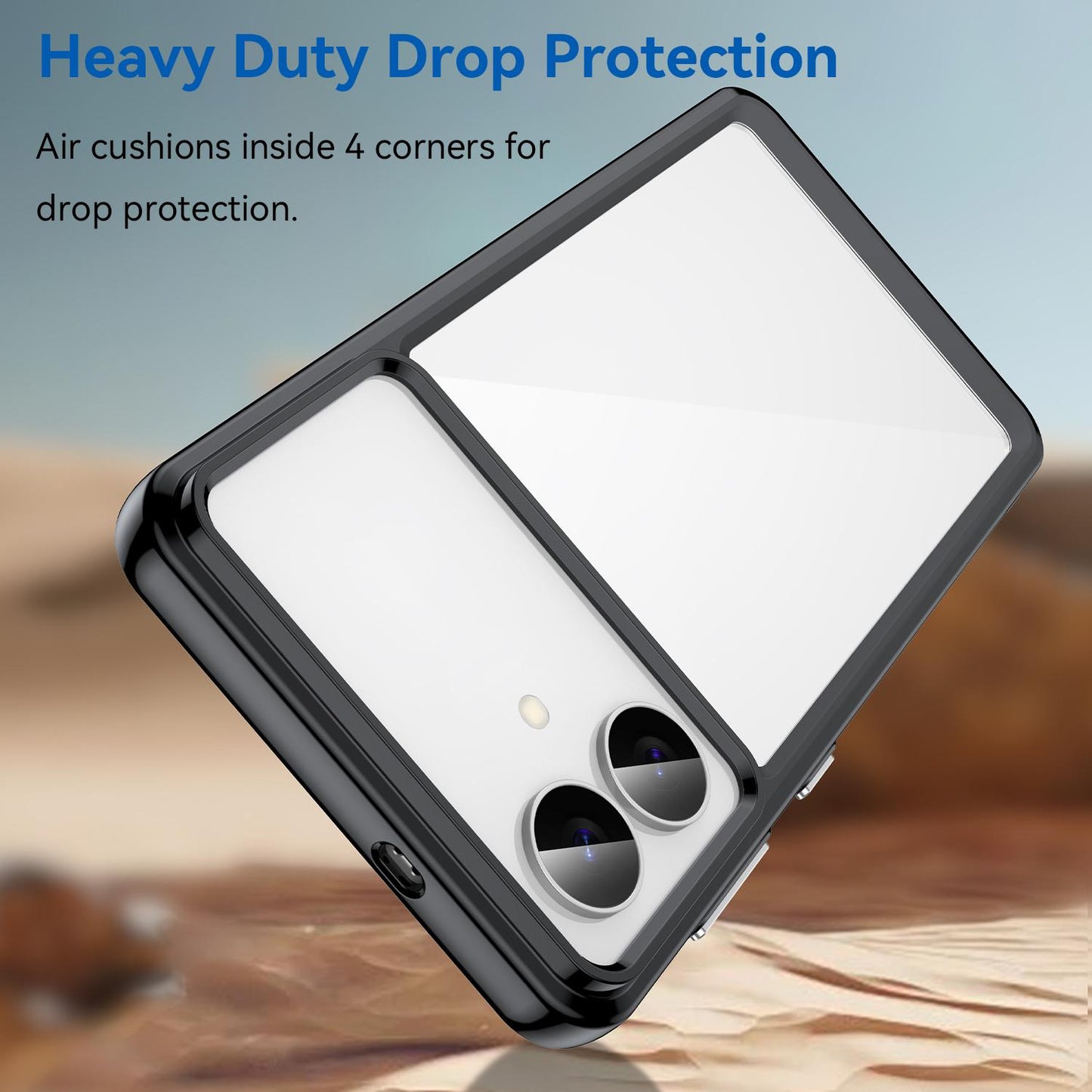 Samsung Galaxy S26 Edge 5G Acrylic Hybrid TPU Protective Phone Case, Colourful Series Shockproof Cover