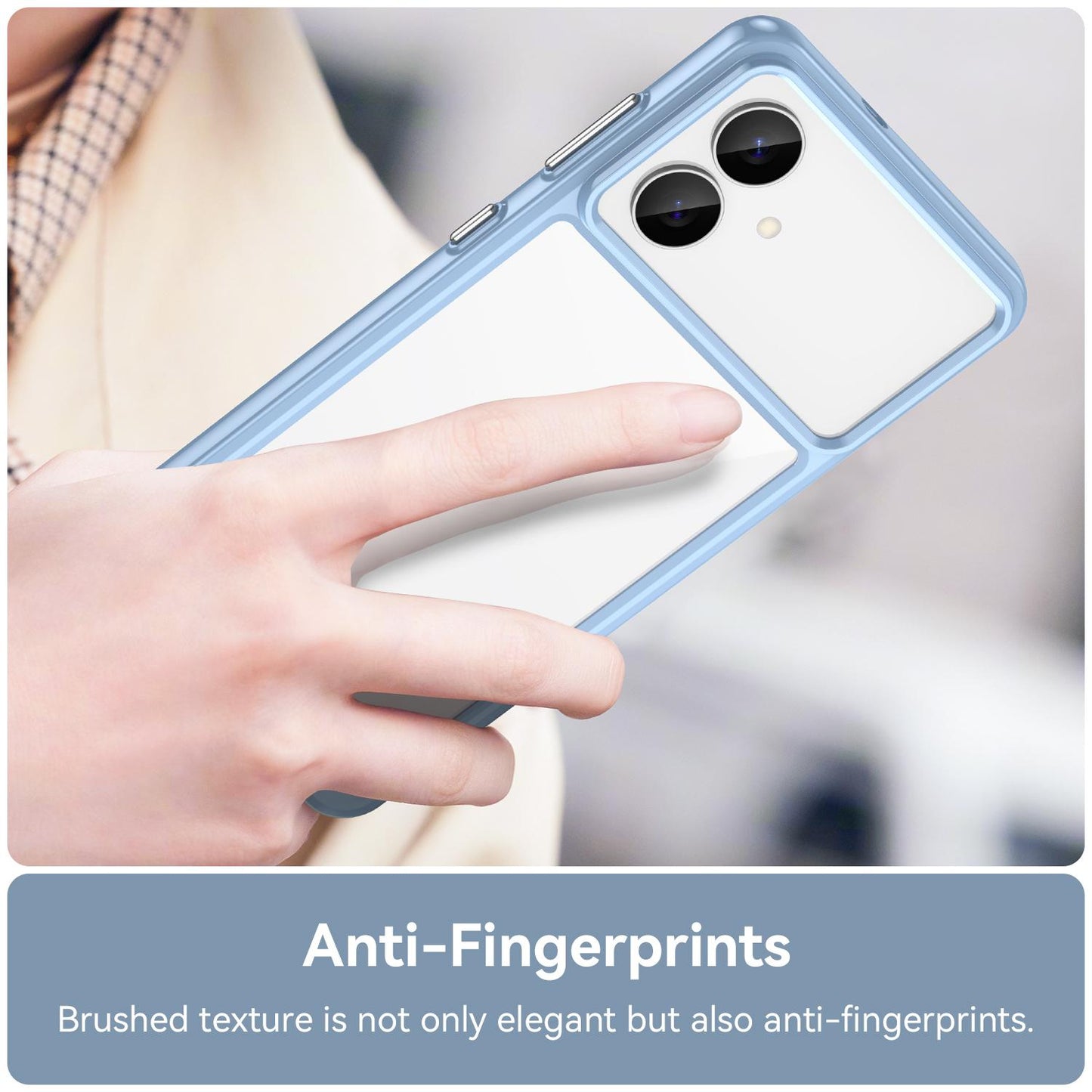 Samsung Galaxy S26 Edge 5G Acrylic Hybrid TPU Protective Phone Case, Colourful Series Shockproof Cover
