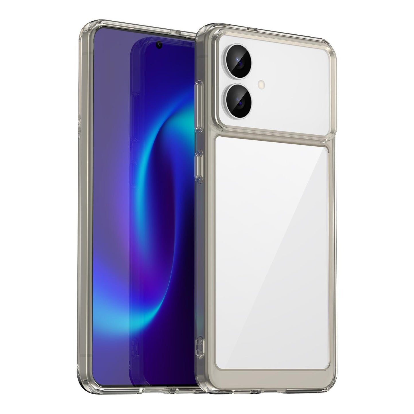 Samsung Galaxy S26 Edge 5G Acrylic Hybrid TPU Protective Phone Case, Colourful Series Shockproof Cover
