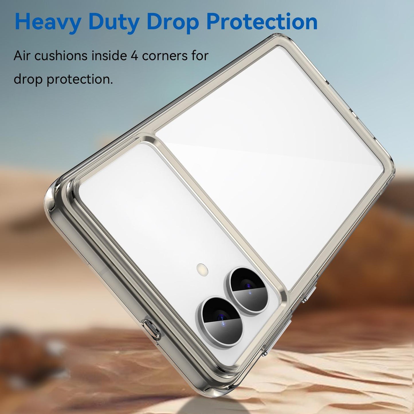 Samsung Galaxy S26 Edge 5G Acrylic Hybrid TPU Protective Phone Case, Colourful Series Shockproof Cover