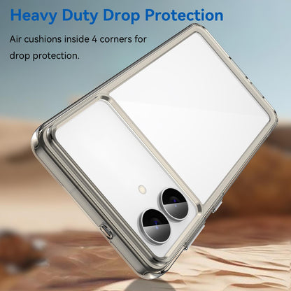 Samsung Galaxy S26 Edge 5G Acrylic Hybrid TPU Protective Phone Case, Colourful Series Shockproof Cover
