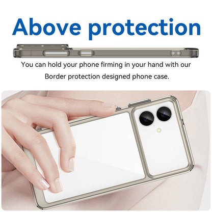 Samsung Galaxy S26 Edge 5G Acrylic Hybrid TPU Protective Phone Case, Colourful Series Shockproof Cover