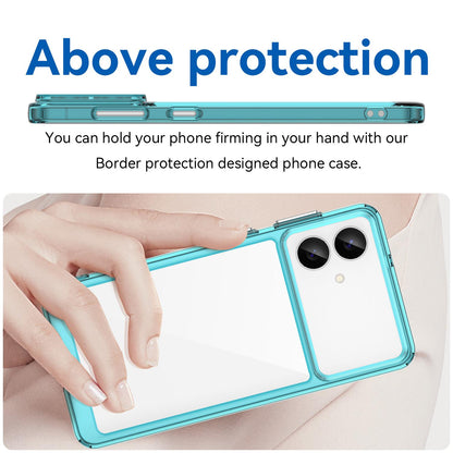 Samsung Galaxy S26 Edge 5G Acrylic Hybrid TPU Protective Phone Case, Colourful Series Shockproof Cover