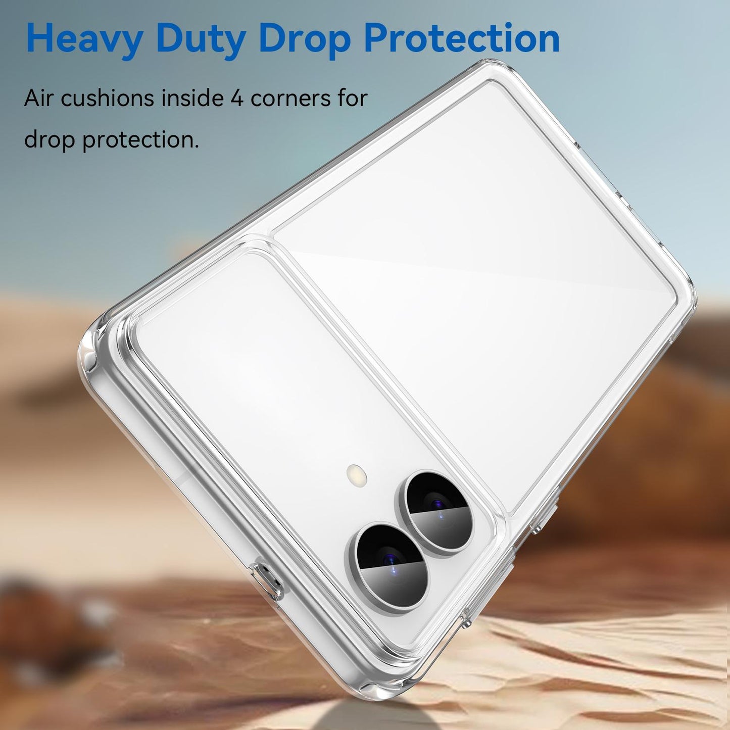 Samsung Galaxy S26 Edge 5G Acrylic Hybrid TPU Protective Phone Case, Colourful Series Shockproof Cover