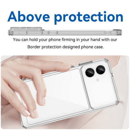 Samsung Galaxy S26 Edge 5G Acrylic Hybrid TPU Protective Phone Case, Colourful Series Shockproof Cover
