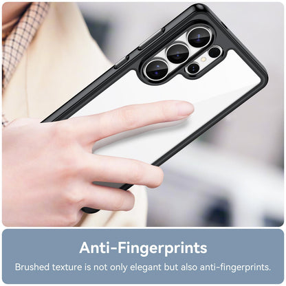 Samsung Galaxy S26 Ultra 5G Acrylic Hybrid TPU Protective Phone Case, Colourful Series Shockproof Cover
