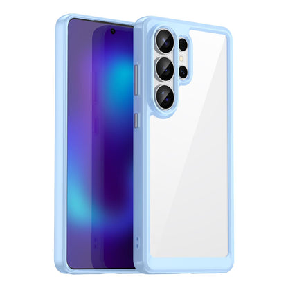 Samsung Galaxy S26 Ultra 5G Acrylic Hybrid TPU Protective Phone Case, Colourful Series Shockproof Cover