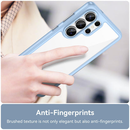 Samsung Galaxy S26 Ultra 5G Acrylic Hybrid TPU Protective Phone Case, Colourful Series Shockproof Cover