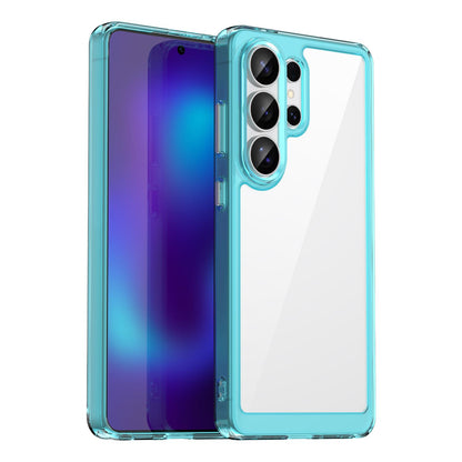 Samsung Galaxy S26 Ultra 5G Acrylic Hybrid TPU Protective Phone Case, Colourful Series Shockproof Cover
