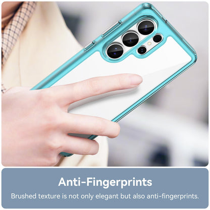 Samsung Galaxy S26 Ultra 5G Acrylic Hybrid TPU Protective Phone Case, Colourful Series Shockproof Cover