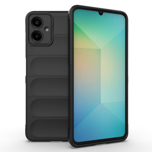 Samsung Galaxy A06 4G Magic Shield TPU + Flannel Protective Phone Case Cover, Shockproof Scratch Resistant