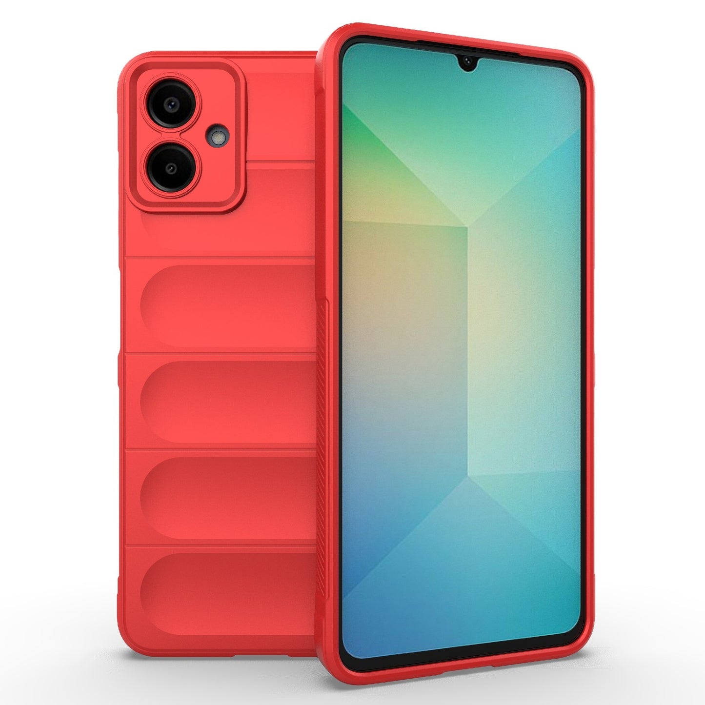 Samsung Galaxy A06 4G Magic Shield TPU + Flannel Protective Phone Case Cover, Shockproof Scratch Resistant