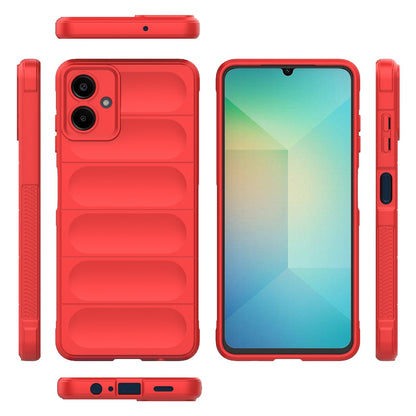 Samsung Galaxy A06 4G Magic Shield TPU + Flannel Protective Phone Case Cover, Shockproof Scratch Resistant