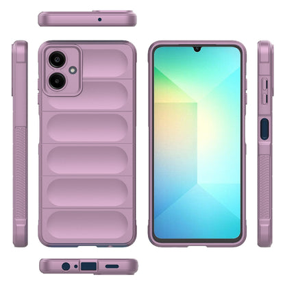 Samsung Galaxy A06 4G Magic Shield TPU + Flannel Protective Phone Case Cover, Shockproof Scratch Resistant