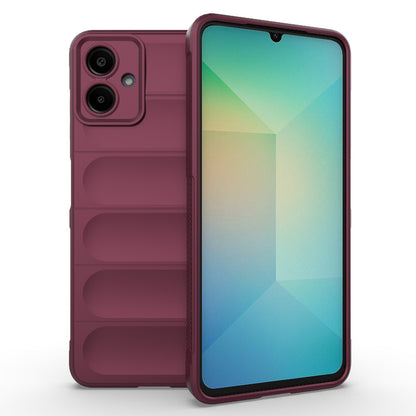 Samsung Galaxy A06 4G Magic Shield TPU + Flannel Protective Phone Case Cover, Shockproof Scratch Resistant