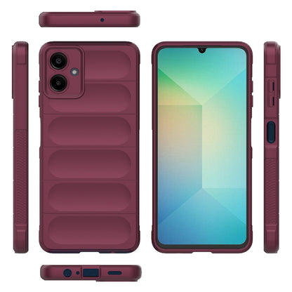 Samsung Galaxy A06 4G Magic Shield TPU + Flannel Protective Phone Case Cover, Shockproof Scratch Resistant