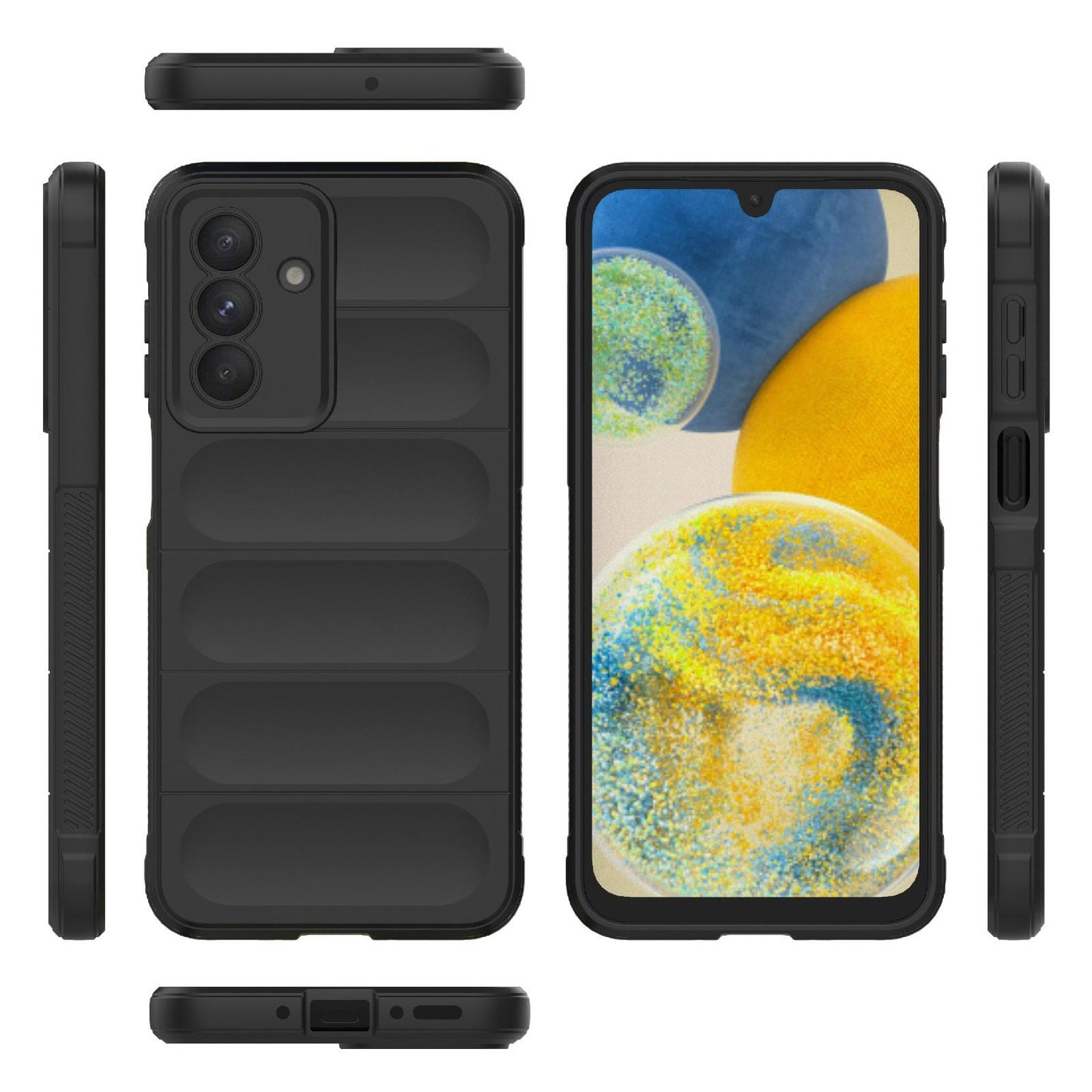 Samsung Galaxy A26 5G Magic Shield TPU + Flannel Protective Phone Case Cover, Shockproof Scratch Resistant