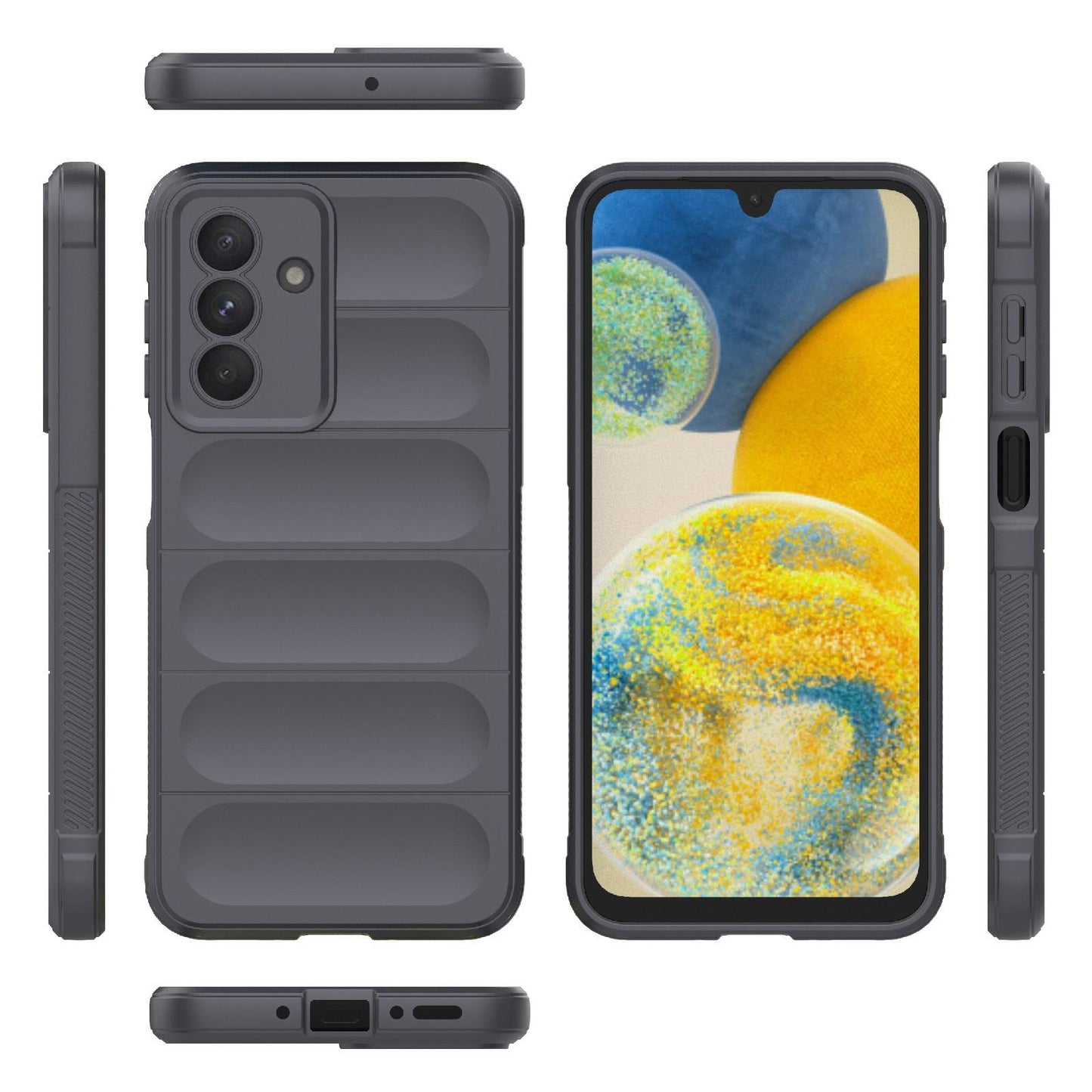 Samsung Galaxy A26 5G Magic Shield TPU + Flannel Protective Phone Case Cover, Shockproof Scratch Resistant