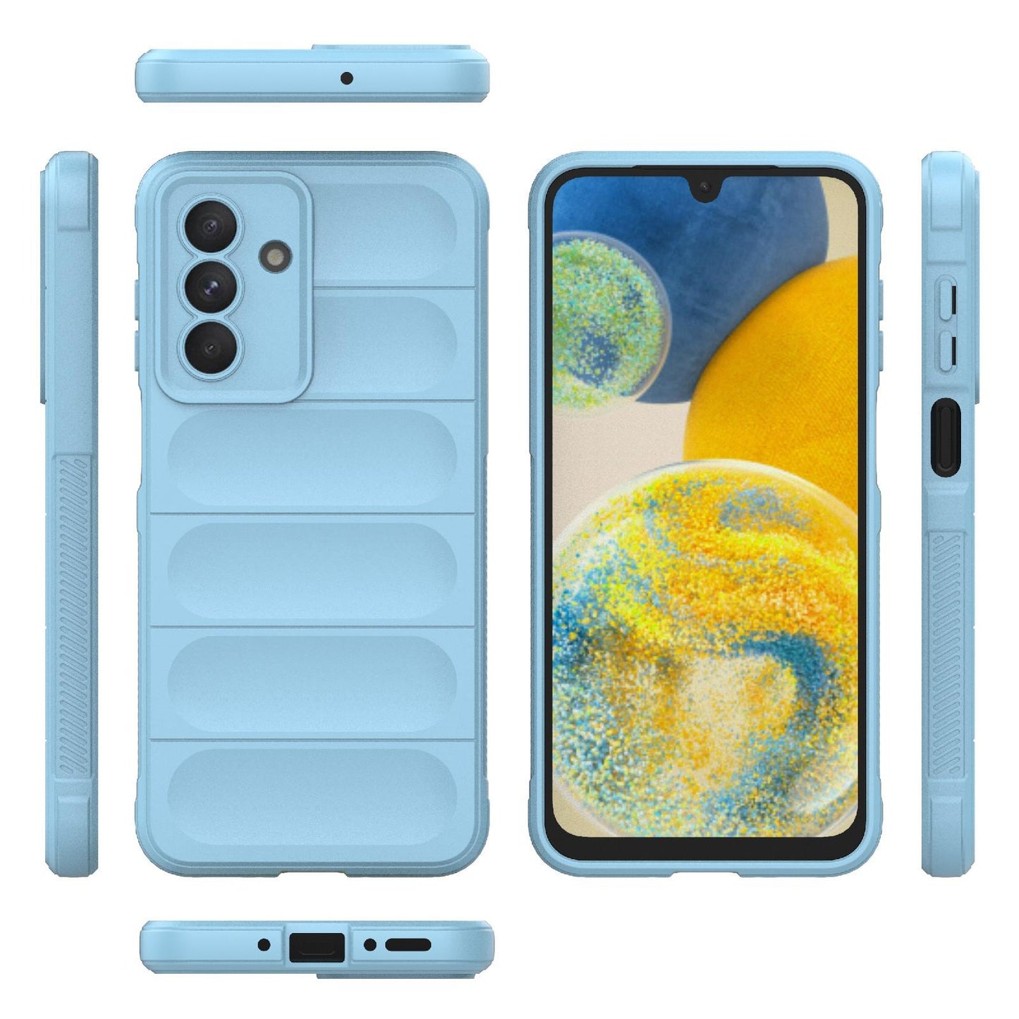 Samsung Galaxy A26 5G Magic Shield TPU + Flannel Protective Phone Case Cover, Shockproof Scratch Resistant