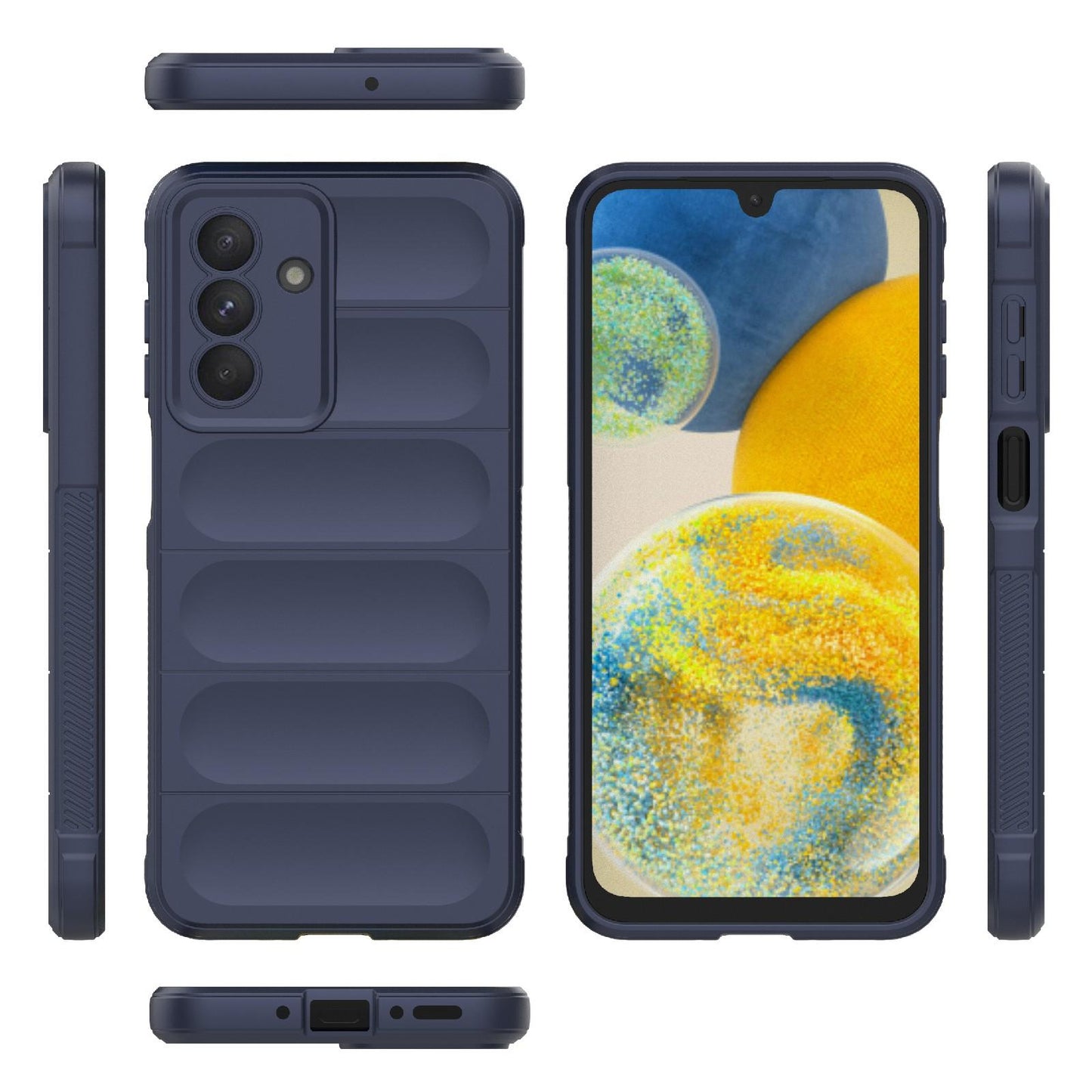Samsung Galaxy A26 5G Magic Shield TPU + Flannel Protective Phone Case Cover, Shockproof Scratch Resistant