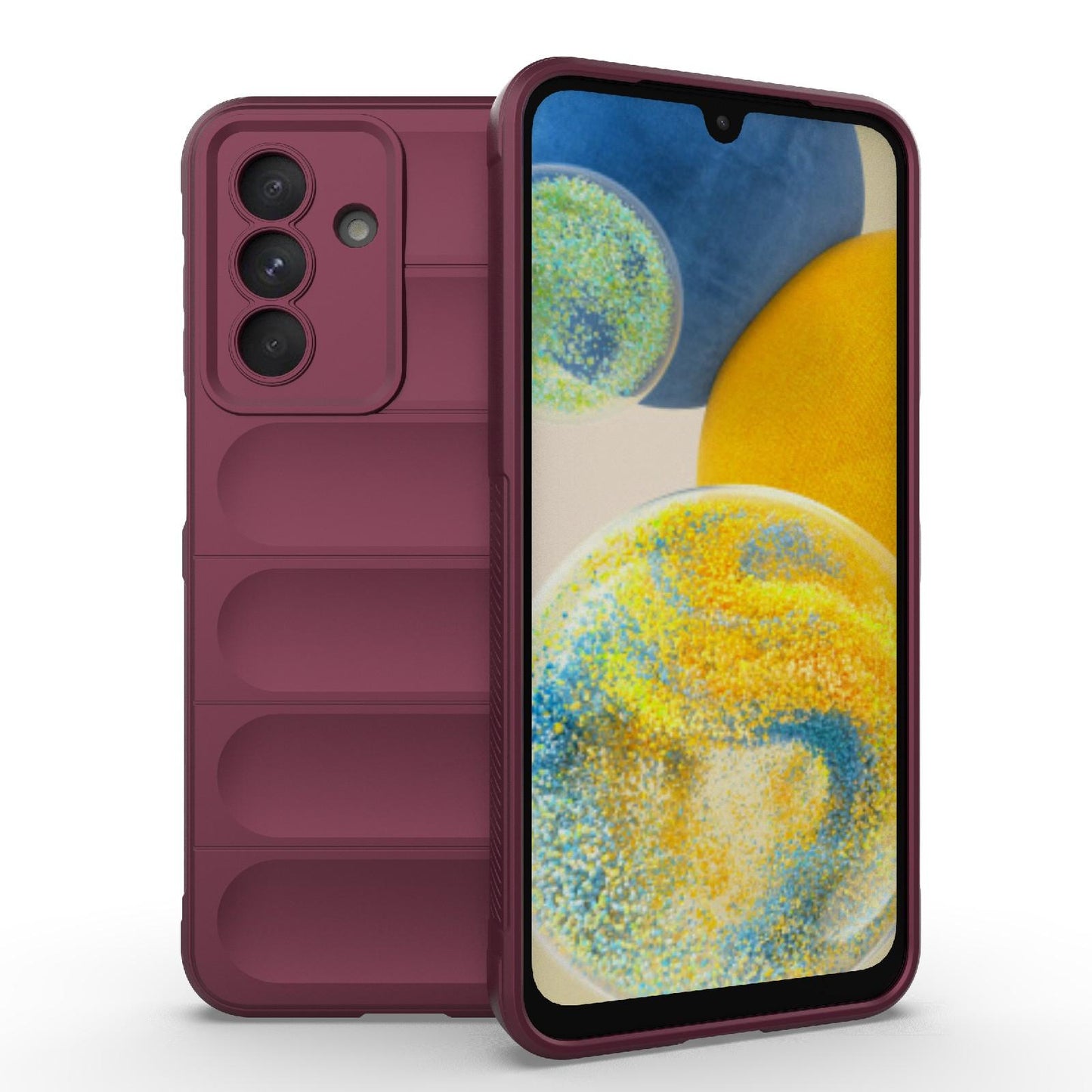 Samsung Galaxy A26 5G Magic Shield TPU + Flannel Protective Phone Case Cover, Shockproof Scratch Resistant
