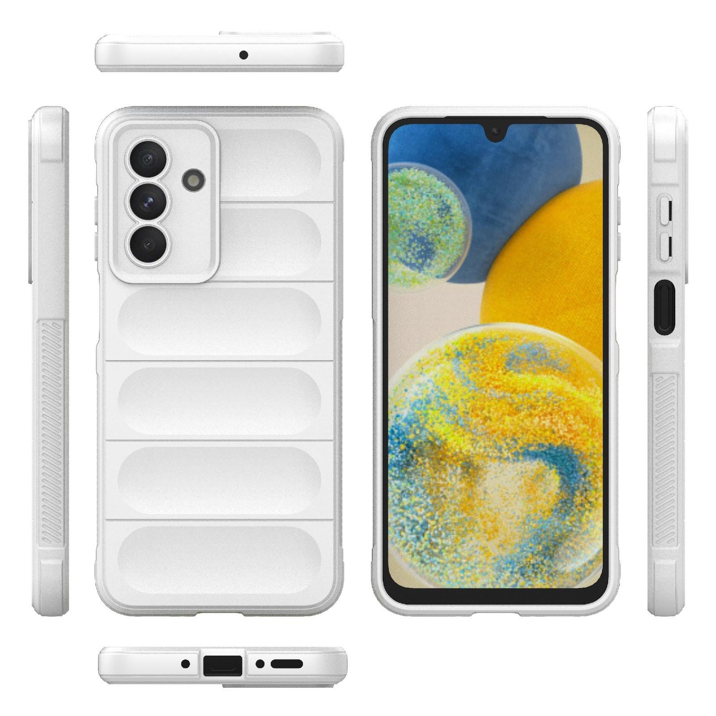 Samsung Galaxy A26 5G Magic Shield TPU + Flannel Protective Phone Case Cover, Shockproof Scratch Resistant