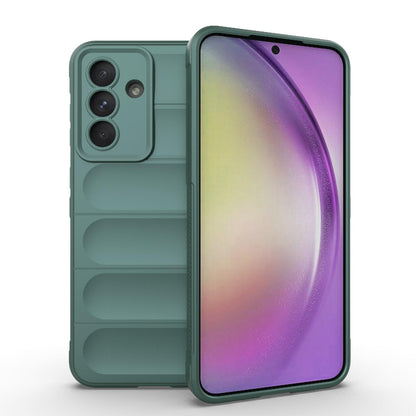 Samsung Galaxy A56 5G Magic Shield TPU + Flannel Protective Phone Case Cover, Shockproof Scratch Resistant