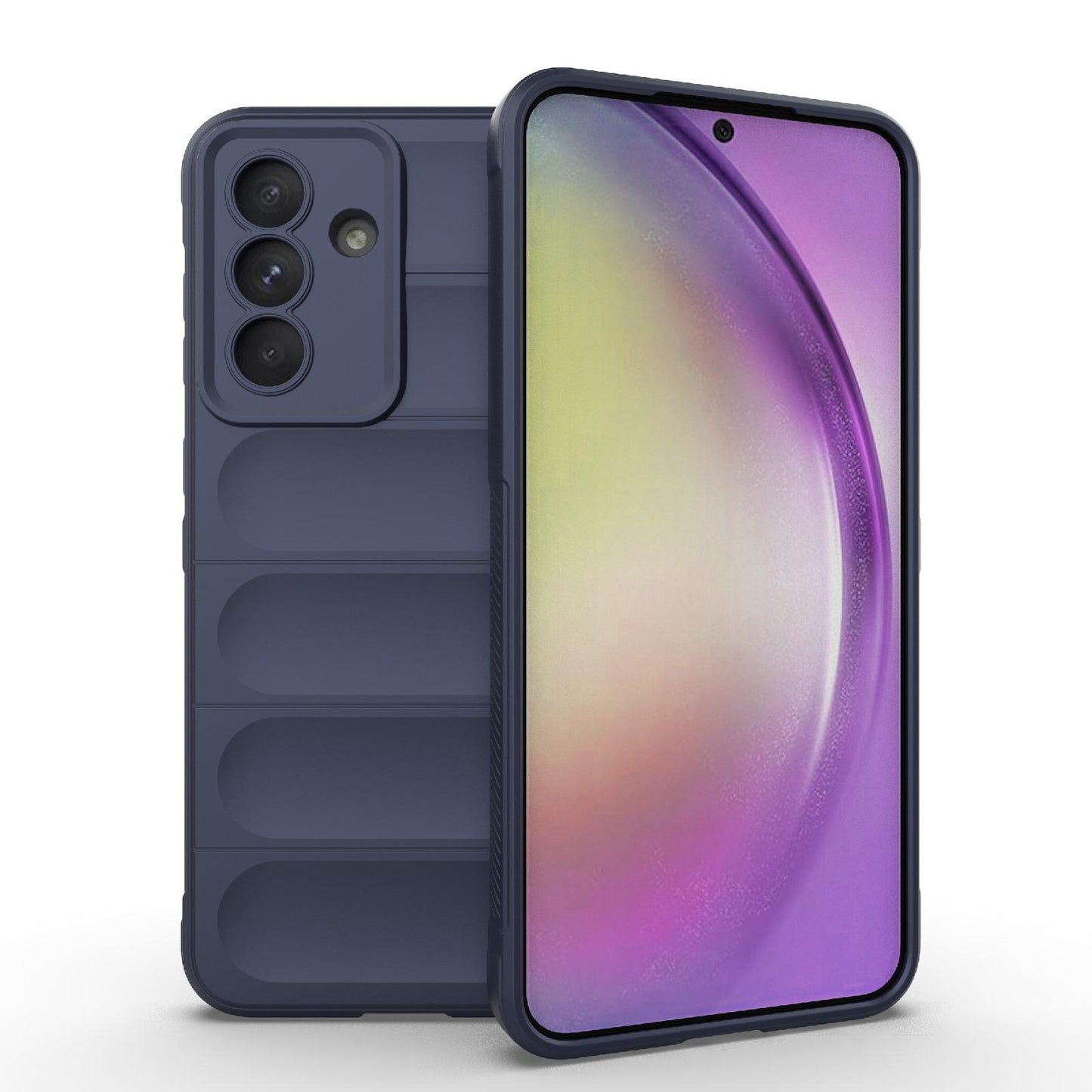 Samsung Galaxy A56 5G Magic Shield TPU + Flannel Protective Phone Case Cover, Shockproof Scratch Resistant
