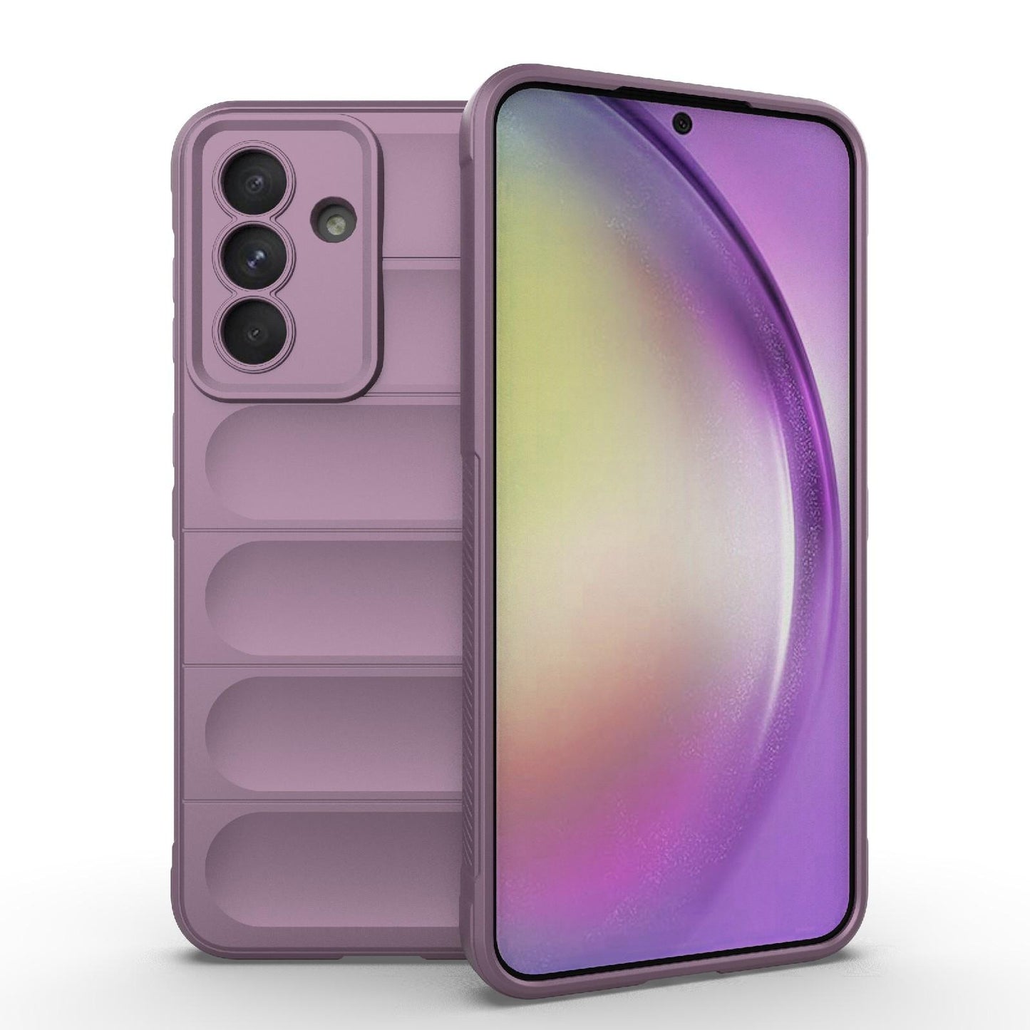 Samsung Galaxy A56 5G Magic Shield TPU + Flannel Protective Phone Case Cover, Shockproof Scratch Resistant