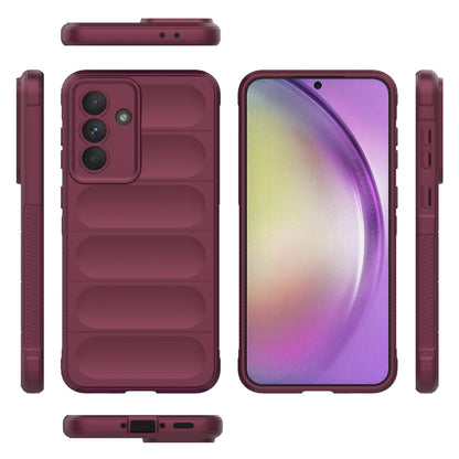 Samsung Galaxy A56 5G Magic Shield TPU + Flannel Protective Phone Case Cover, Shockproof Scratch Resistant