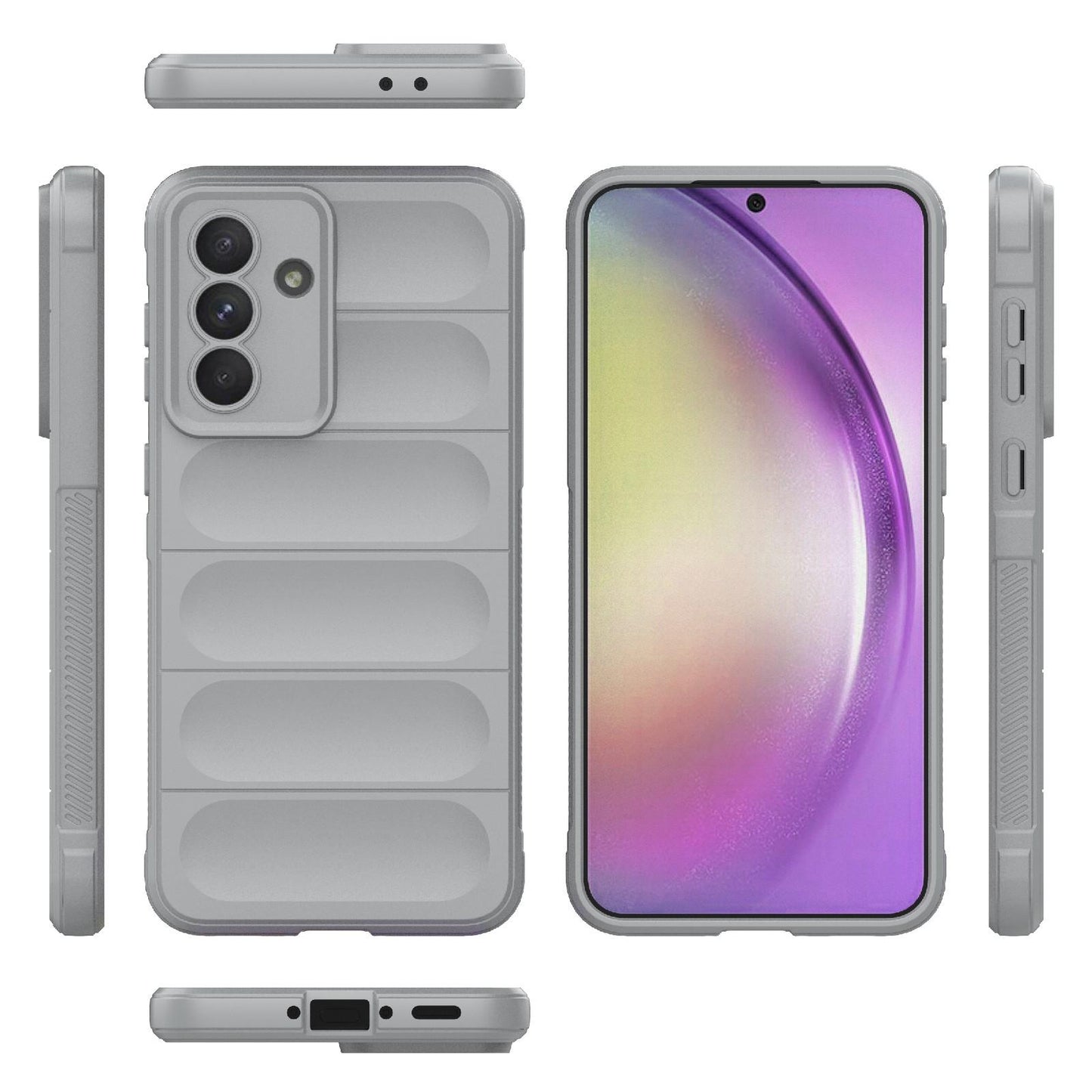 Samsung Galaxy A36 5G Magic Shield TPU + Flannel Protective Phone Case Cover, Shockproof Scratch Resistant