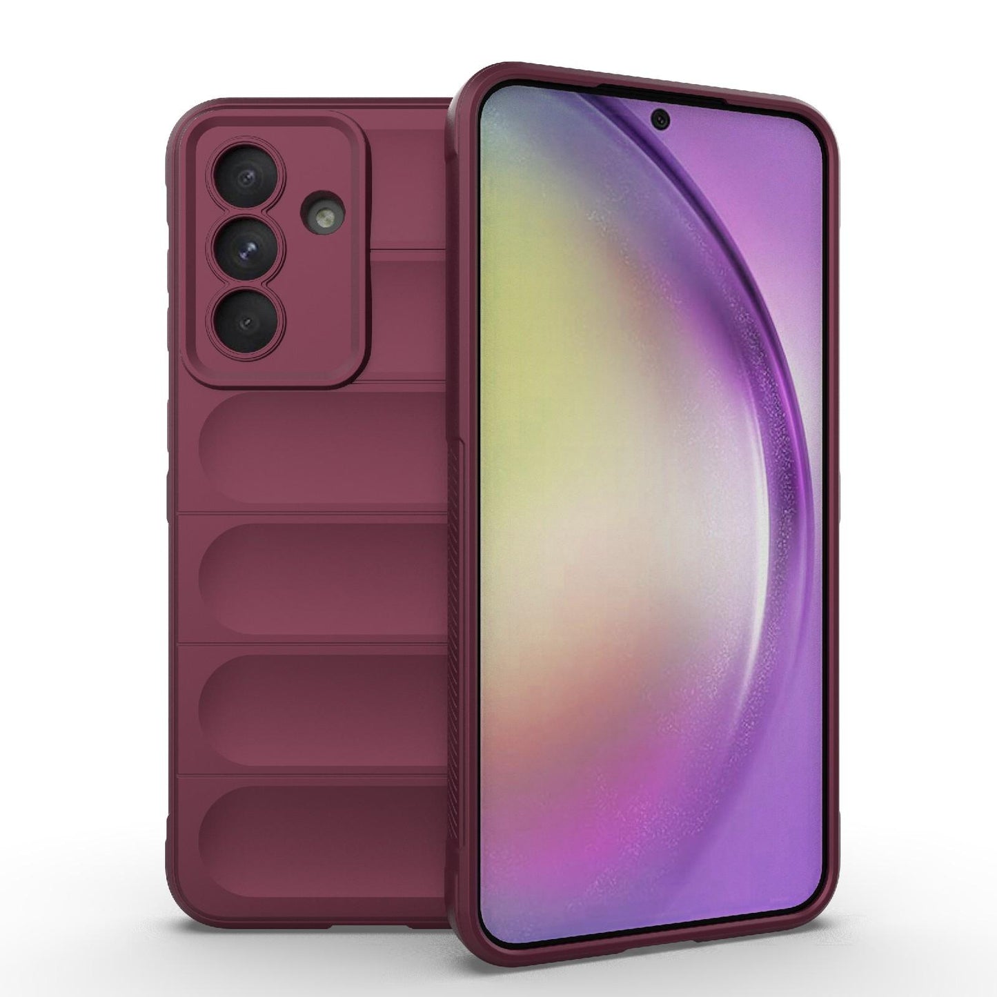 Samsung Galaxy A36 5G Magic Shield TPU + Flannel Protective Phone Case Cover, Shockproof Scratch Resistant