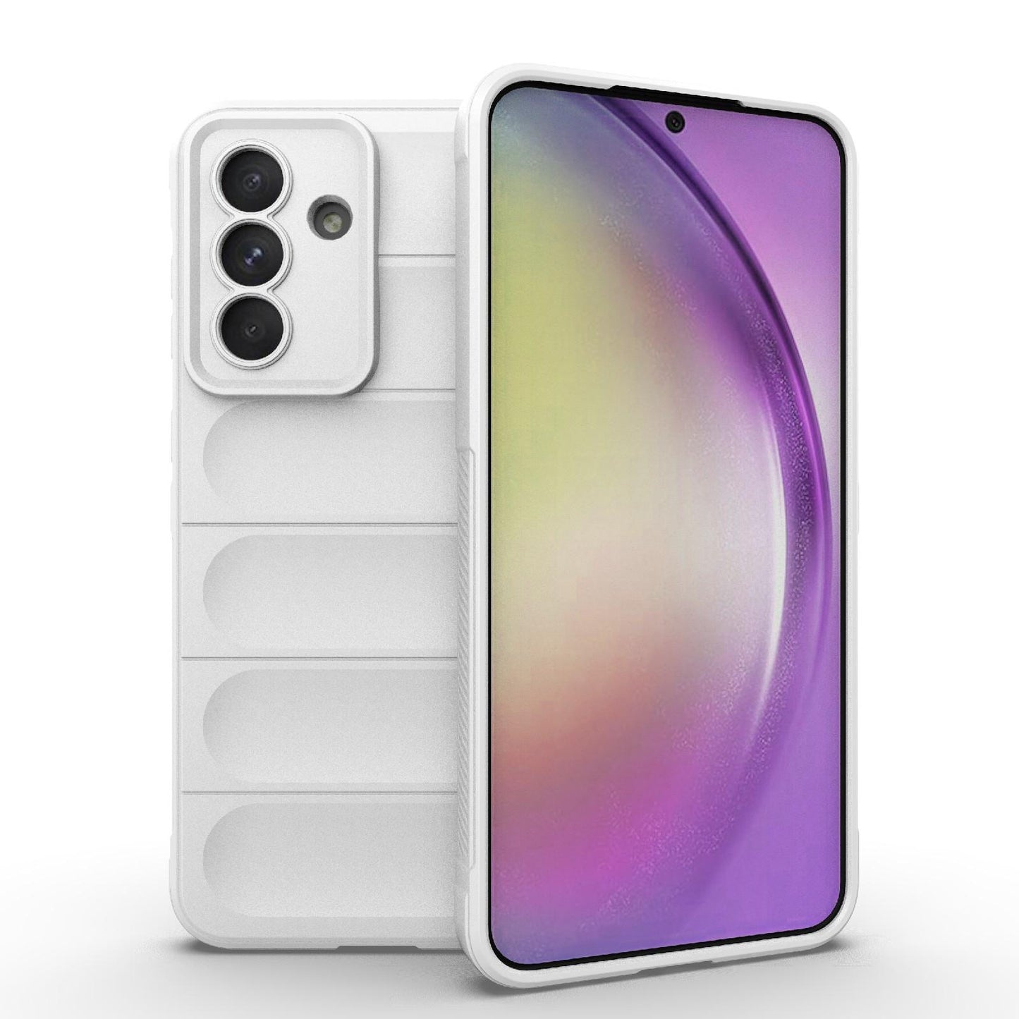 Samsung Galaxy A36 5G Magic Shield TPU + Flannel Protective Phone Case Cover, Shockproof Scratch Resistant