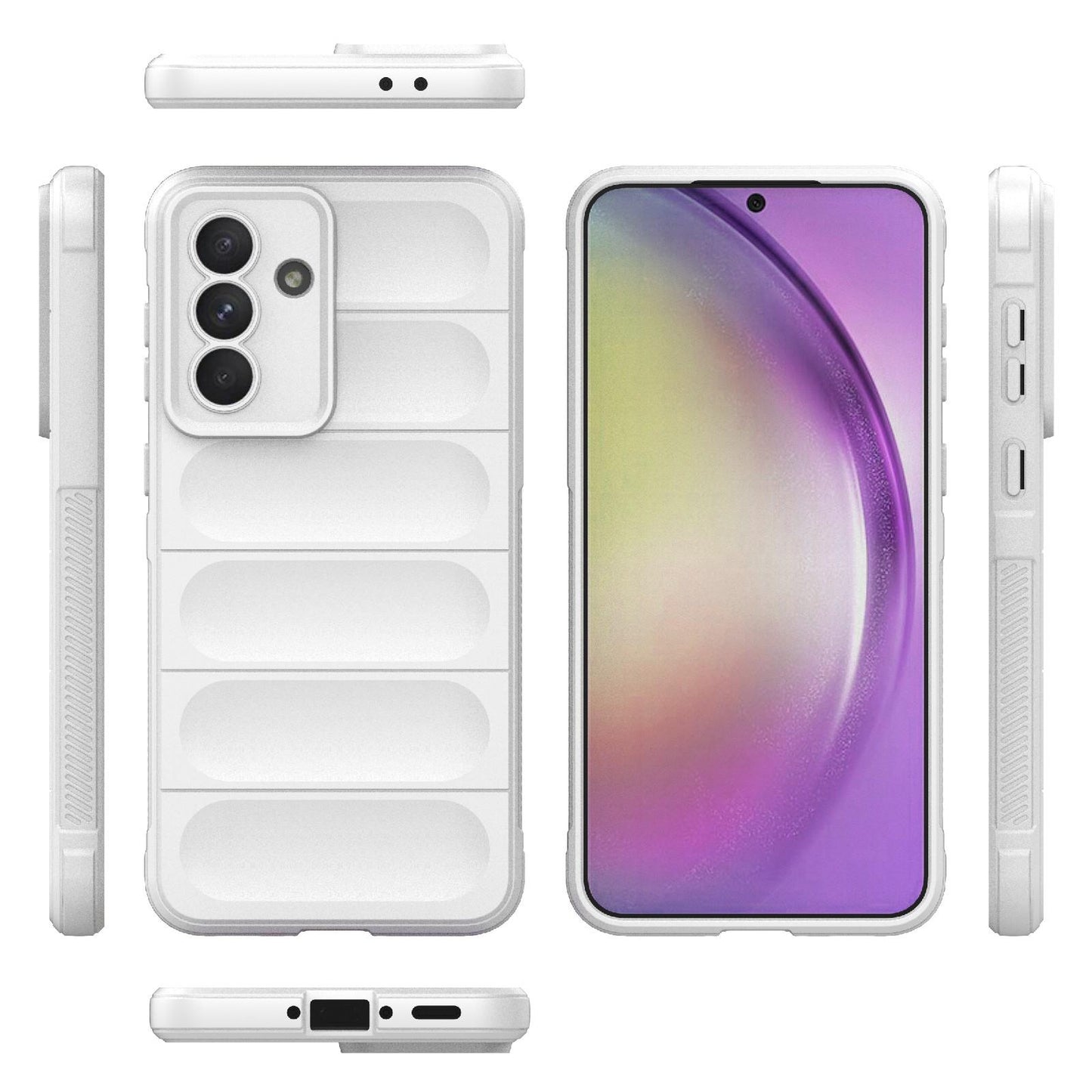 Samsung Galaxy A36 5G Magic Shield TPU + Flannel Protective Phone Case Cover, Shockproof Scratch Resistant