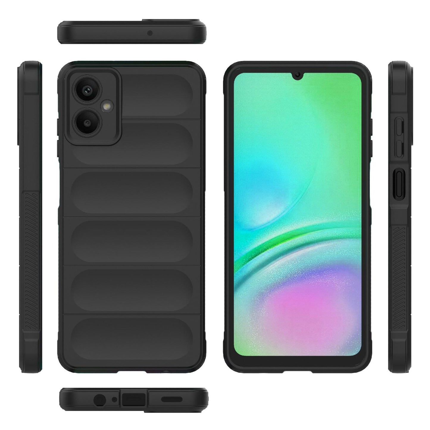 Samsung Galaxy A06 5G Magic Shield TPU + Flannel Protective Phone Case Cover, Shockproof Scratch Resistant