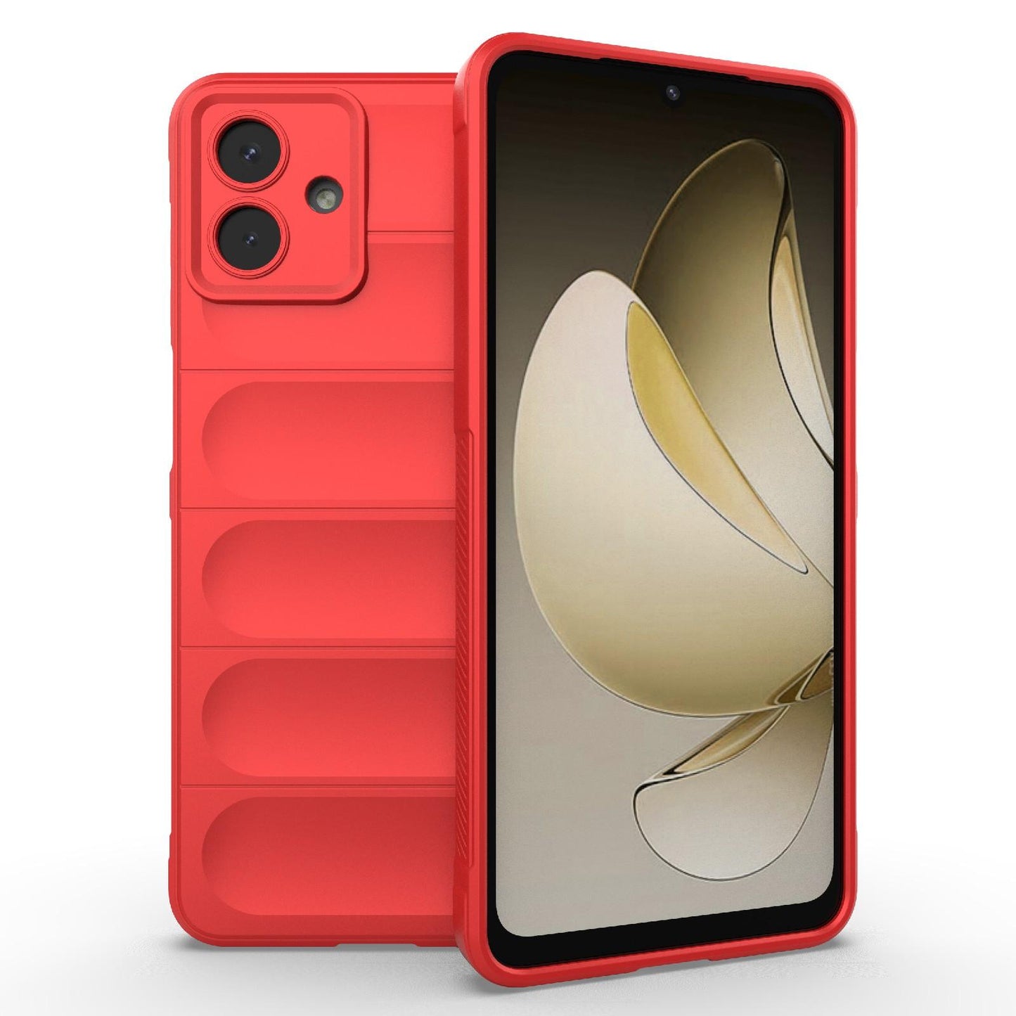 Samsung Galaxy A07 4G Magic Shield TPU + Flannel Protective Phone Case Cover, Shockproof Scratch Resistant