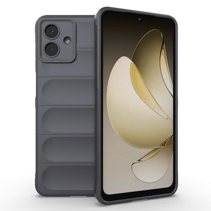 Samsung Galaxy A07 4G Magic Shield TPU + Flannel Protective Phone Case Cover, Shockproof Scratch Resistant