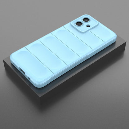 Samsung Galaxy A07 4G Magic Shield TPU + Flannel Protective Phone Case Cover, Shockproof Scratch Resistant