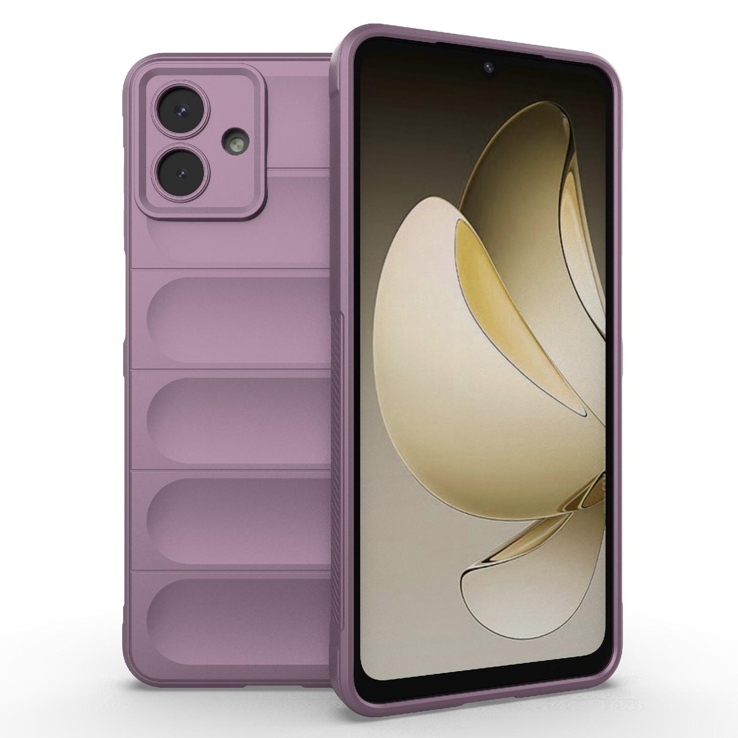 Samsung Galaxy A07 4G Magic Shield TPU + Flannel Protective Phone Case Cover, Shockproof Scratch Resistant