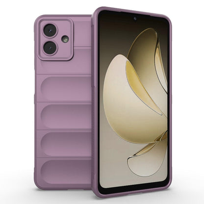 Samsung Galaxy A07 4G Magic Shield TPU + Flannel Protective Phone Case Cover, Shockproof Scratch Resistant