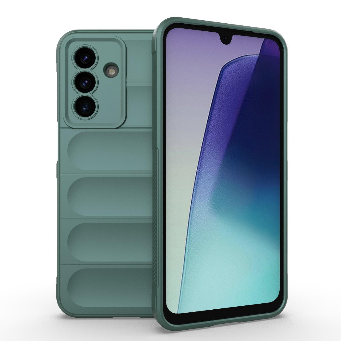 Samsung Galaxy A17 5G Magic Shield TPU + Flannel Protective Phone Case Cover, Shockproof Scratch Resistant
