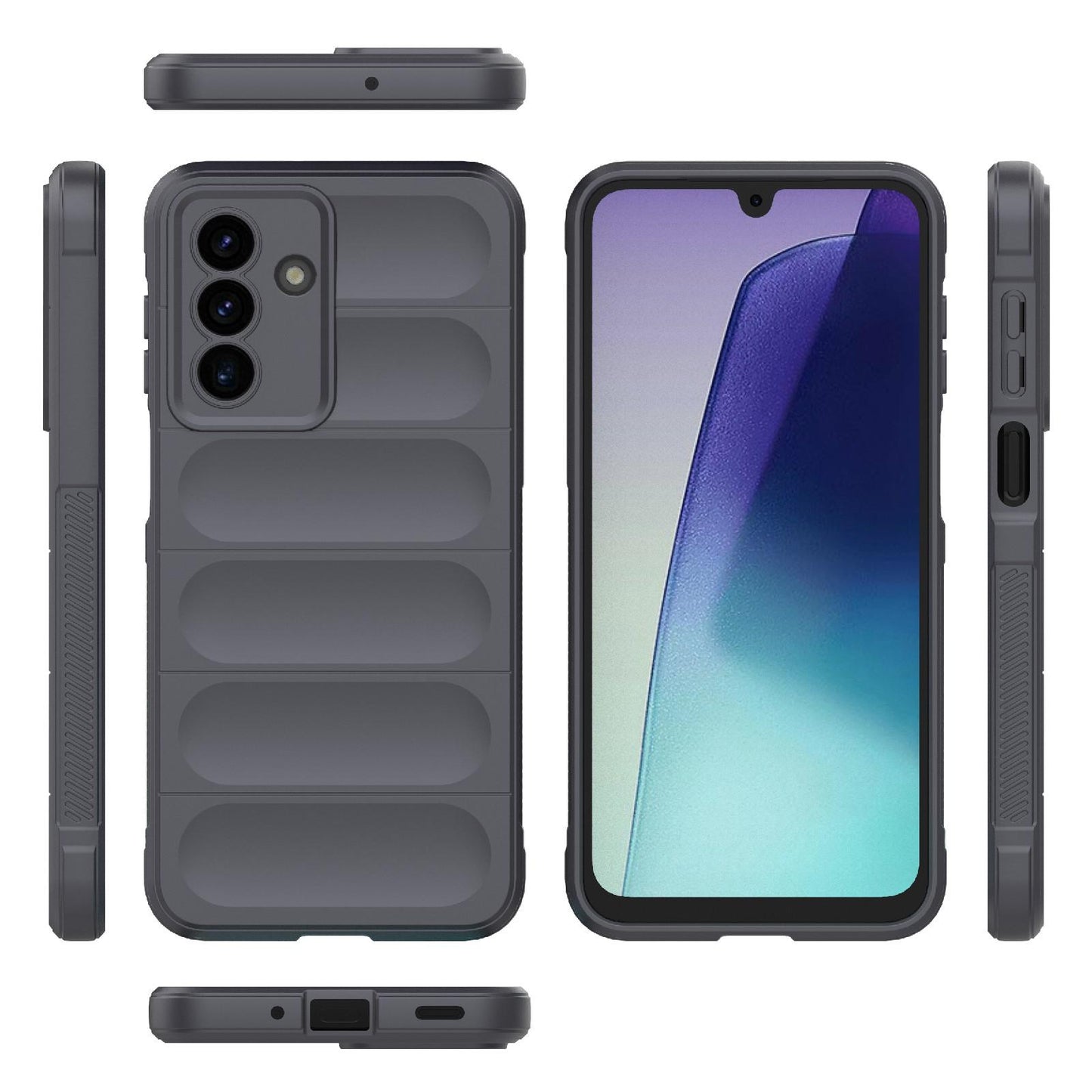 Samsung Galaxy A17 5G Magic Shield TPU + Flannel Protective Phone Case Cover, Shockproof Scratch Resistant