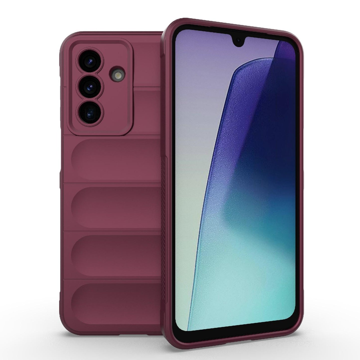 Samsung Galaxy A17 5G Magic Shield TPU + Flannel Protective Phone Case Cover, Shockproof Scratch Resistant