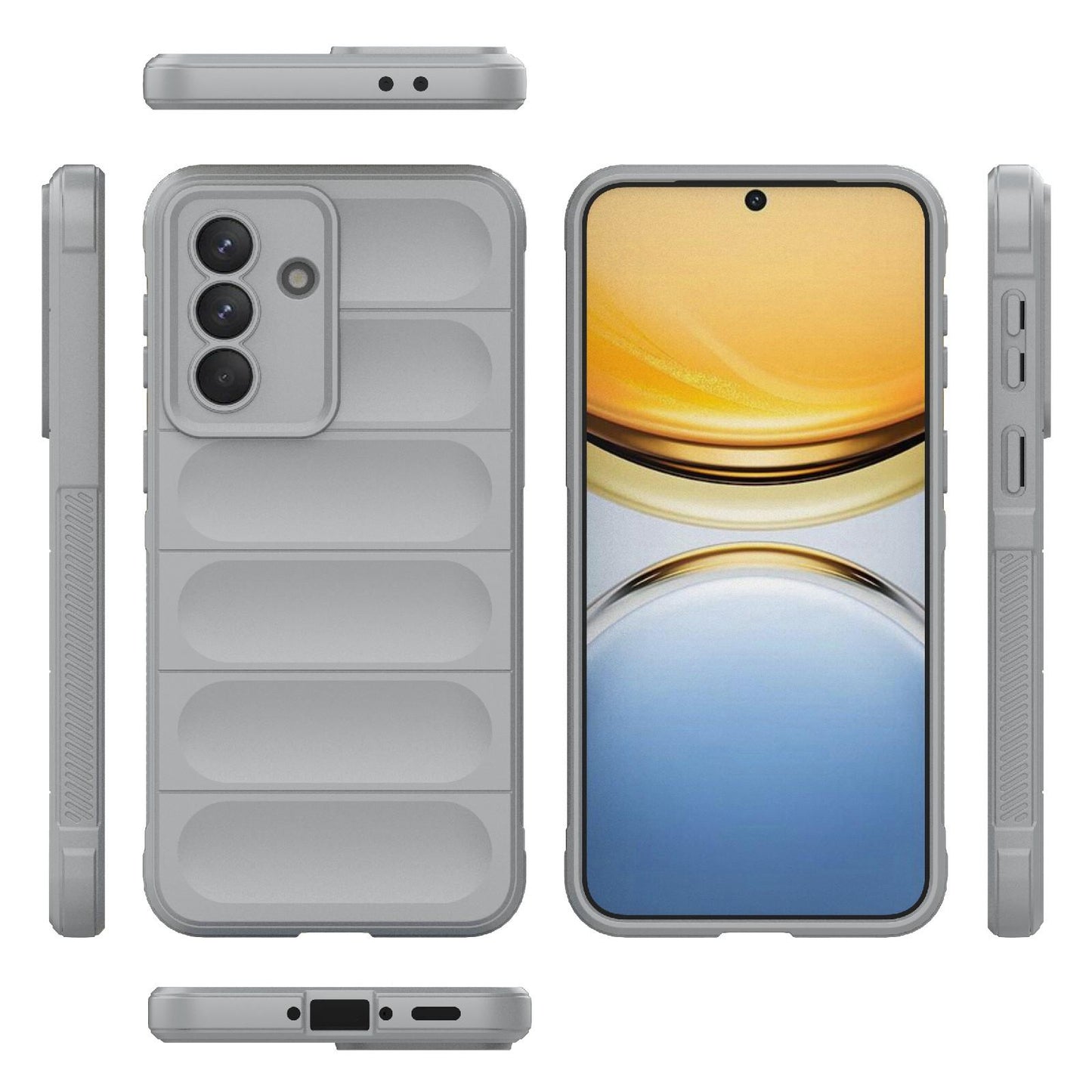 Samsung Galaxy A37 5G Magic Shield TPU + Flannel Protective Phone Case Cover, Shockproof Scratch Resistant