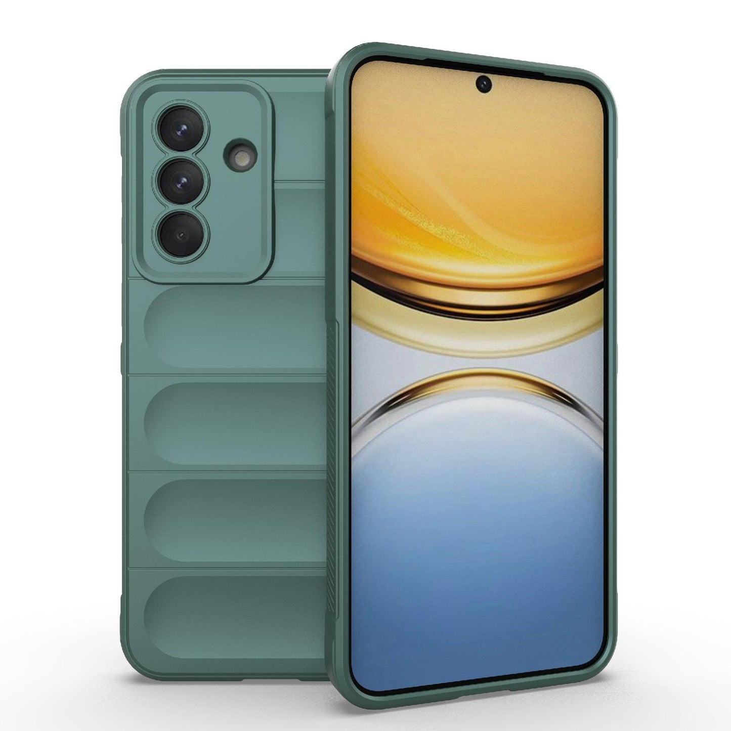 Samsung Galaxy A37 5G Magic Shield TPU + Flannel Protective Phone Case Cover, Shockproof Scratch Resistant