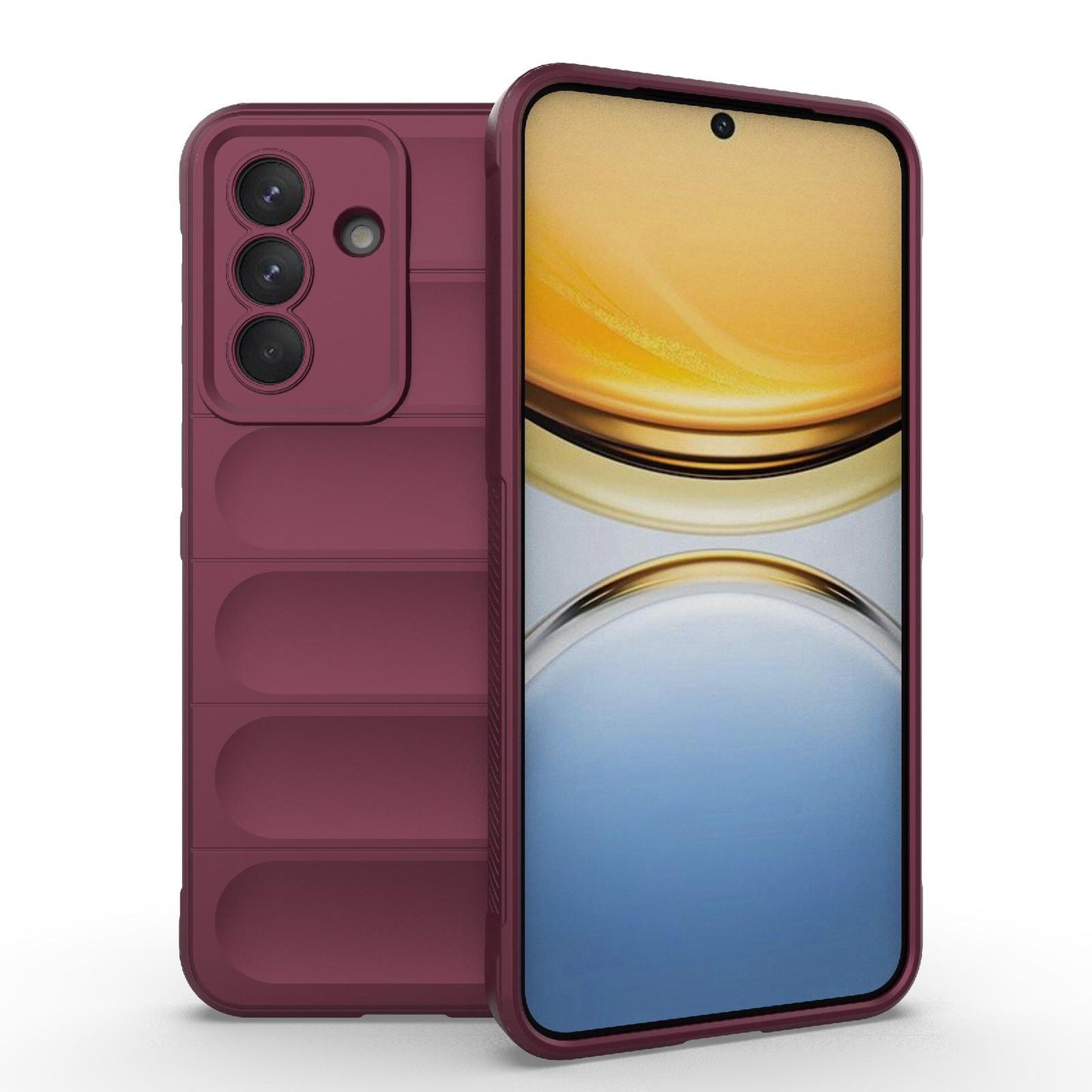 Samsung Galaxy A37 5G Magic Shield TPU + Flannel Protective Phone Case Cover, Shockproof Scratch Resistant