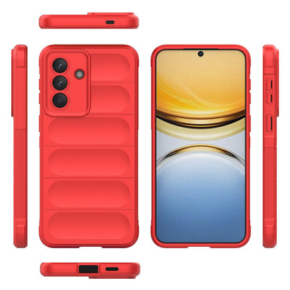 Samsung Galaxy A57 5G Magic Shield TPU + Flannel Protective Phone Case Cover, Shockproof Scratch Resistant