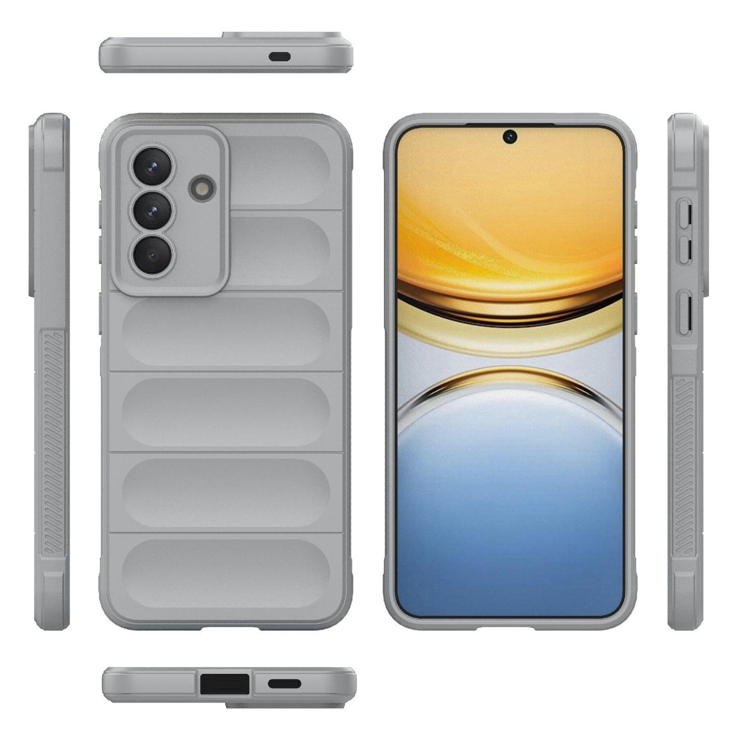 Samsung Galaxy A57 5G Magic Shield TPU + Flannel Protective Phone Case Cover, Shockproof Scratch Resistant