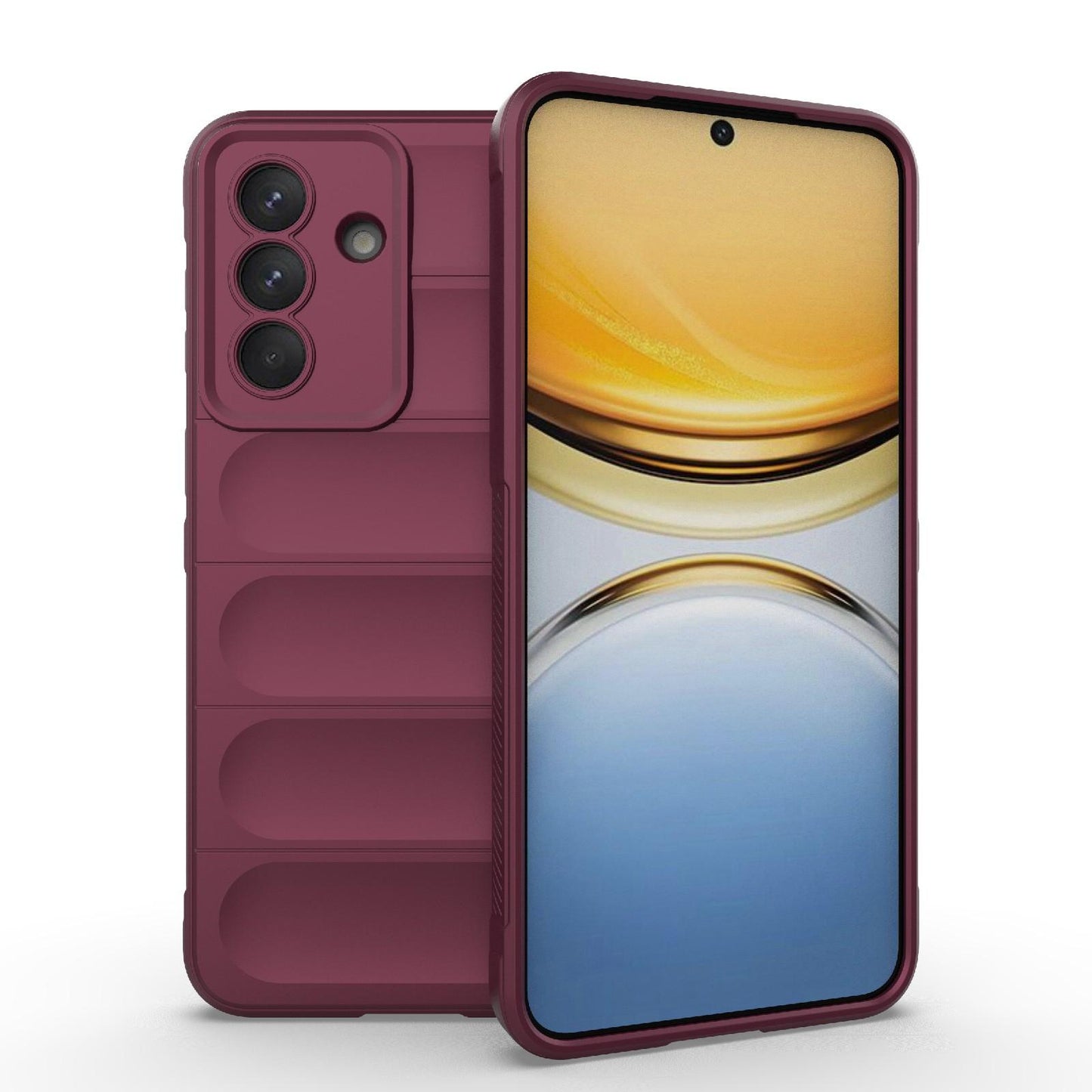 Samsung Galaxy A57 5G Magic Shield TPU + Flannel Protective Phone Case Cover, Shockproof Scratch Resistant