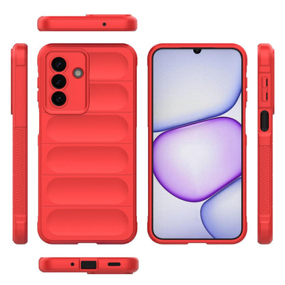 Samsung Galaxy A27 5G Magic Shield TPU + Flannel Protective Phone Case Cover, Shockproof Scratch Resistant